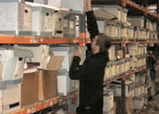 Secure dry afforable self storage archive storage London