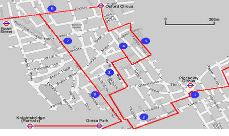 Central London Map
